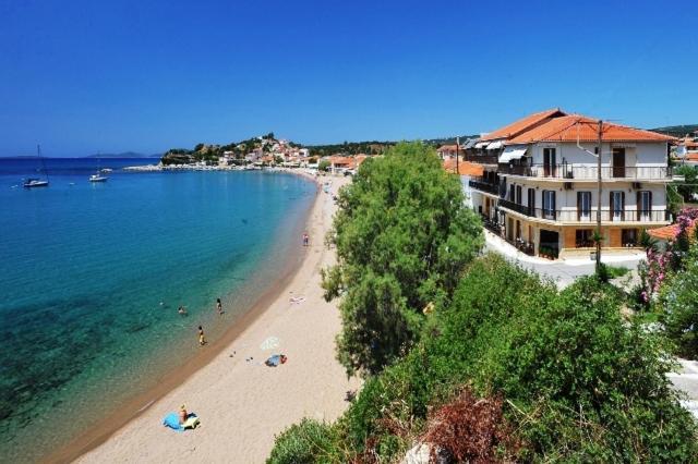 Hotel Korakakis Beach Finikounta Exterior foto